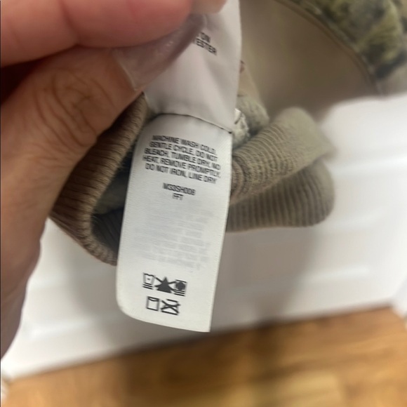 Cabela's Woodland Camo Hoodie with Yellow Accents - Picture 5 of 5